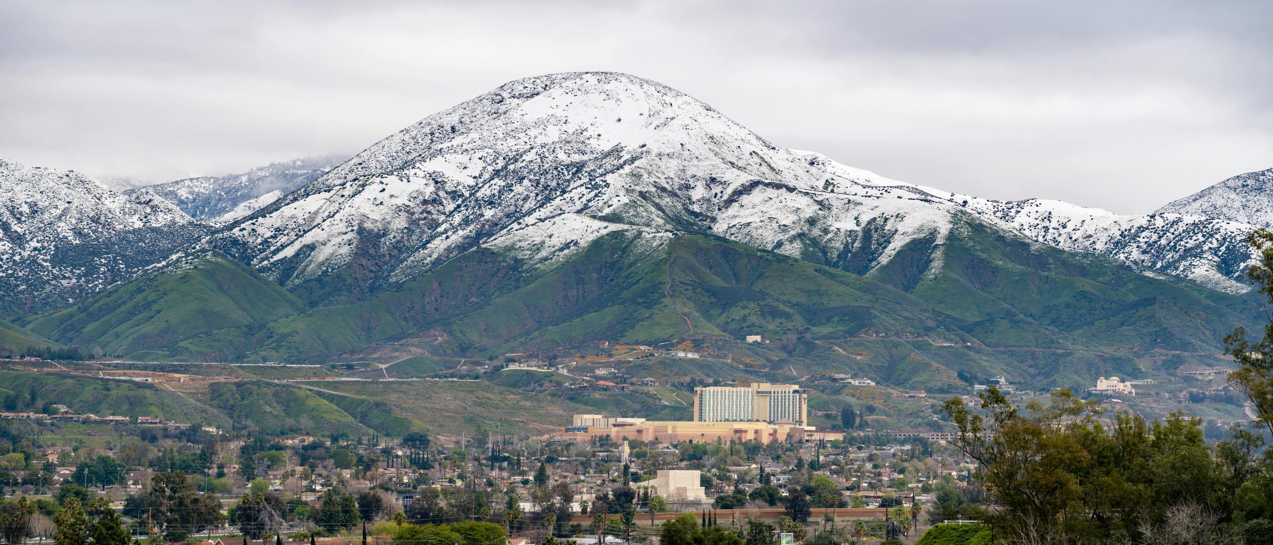 Mountains over San Bernardino